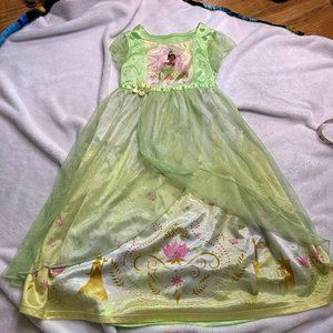Disney Princess Tiana Nightgown Toddler Girls Size 2T